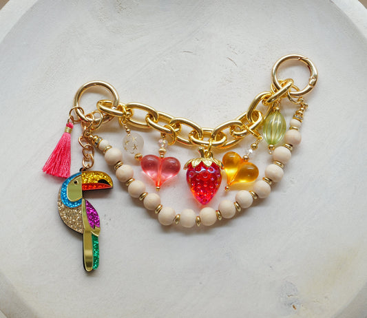 Tropi Toco Bag Charm Chain